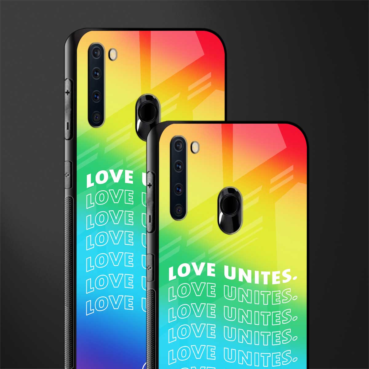 love unites glass case for samsung a21 image-2