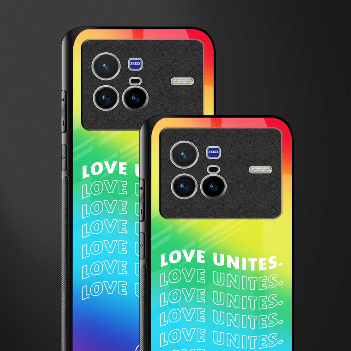 love unites glass case for vivo x80 image-2