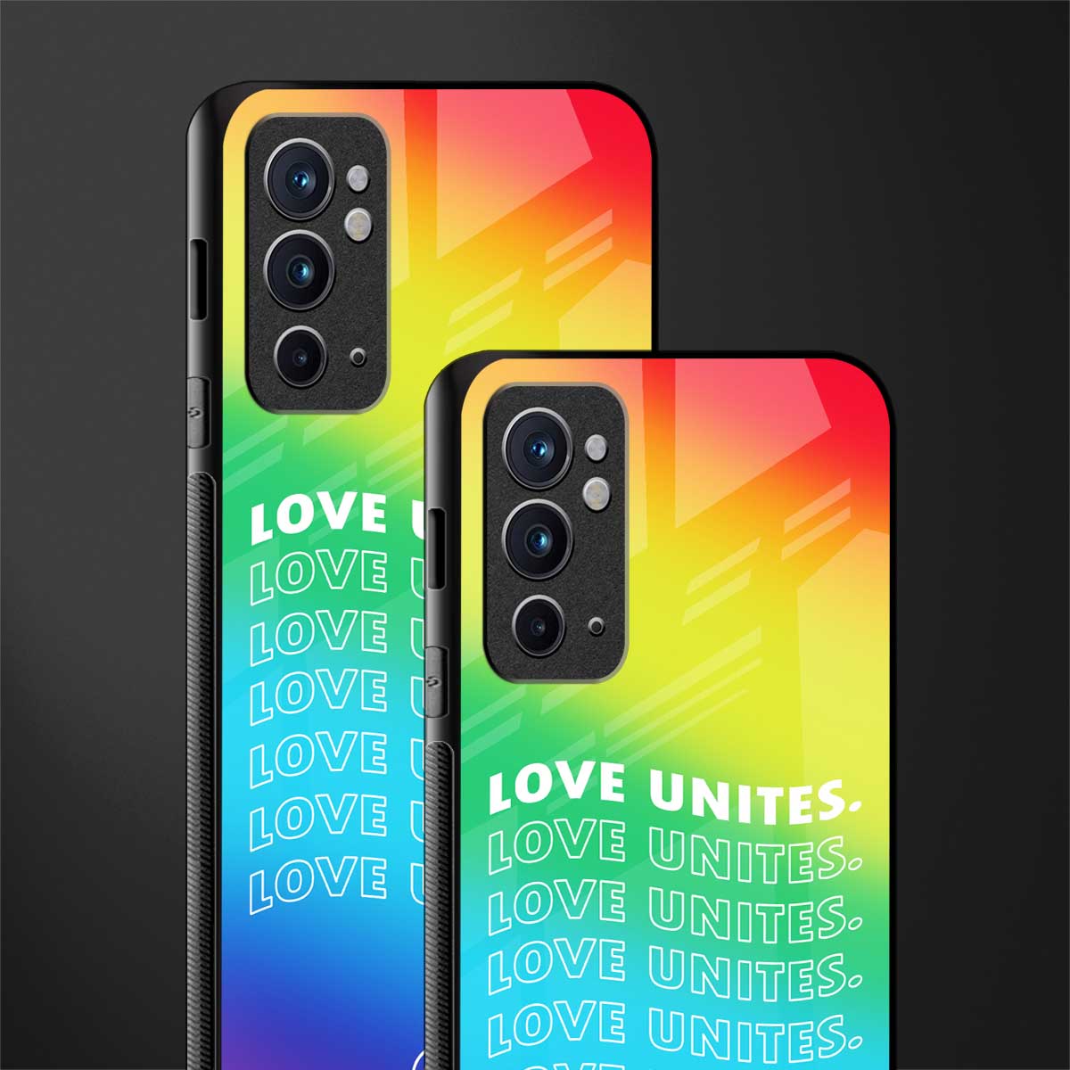 love unites glass case for oneplus 9rt image-2