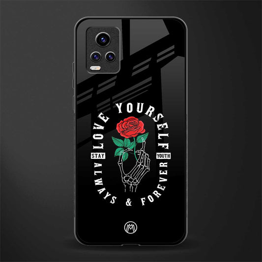 love yourself back phone cover | glass case for vivo y73