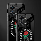 love yourself glass case for phone case | glass case for oneplus nord 2t 5g
