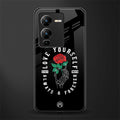 love yourself back phone cover | glass case for vivo v25 pro 5g