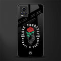 love yourself back phone cover | glass case for vivo v21e 4g