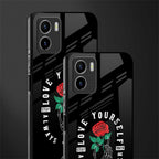 love yourself back phone cover | glass case for vivo y72