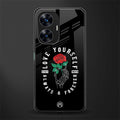 love yourself back phone cover | glass case for realme c55