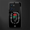 love yourself back phone cover | glass case for iQOO 9 Pro