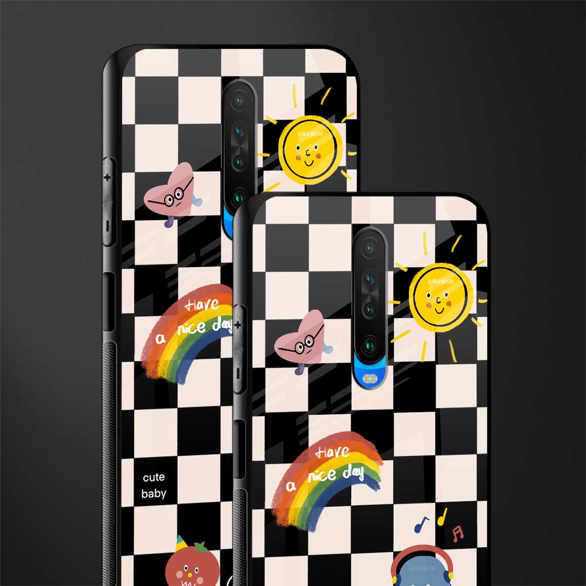 lunch break glass case for poco x2 image-2