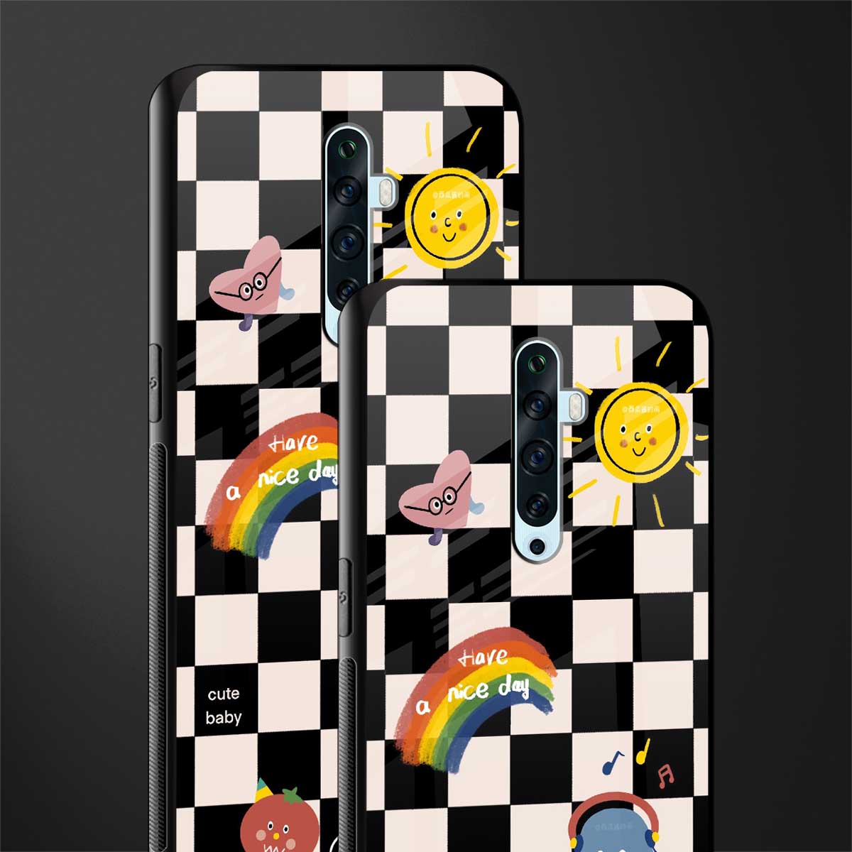 lunch break glass case for oppo reno 2f image-2