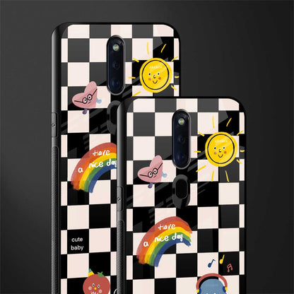 lunch break glass case for oppo f11 pro image-2