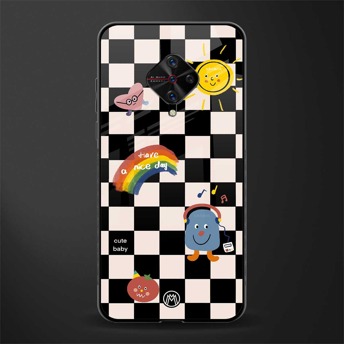 lunch break glass case for vivo s1 pro image