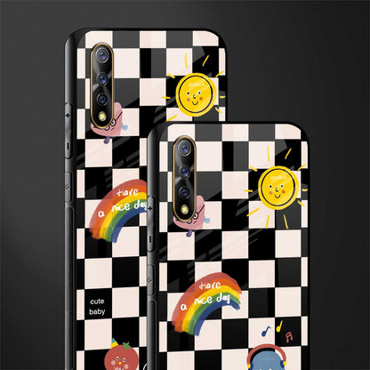 lunch break glass case for vivo s1 image-2