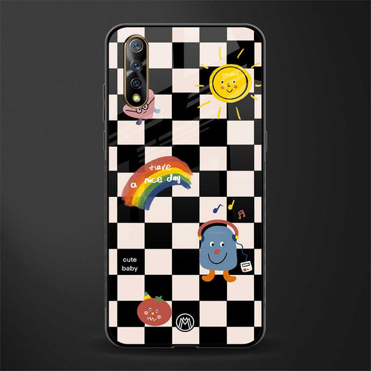 lunch break glass case for vivo s1 image
