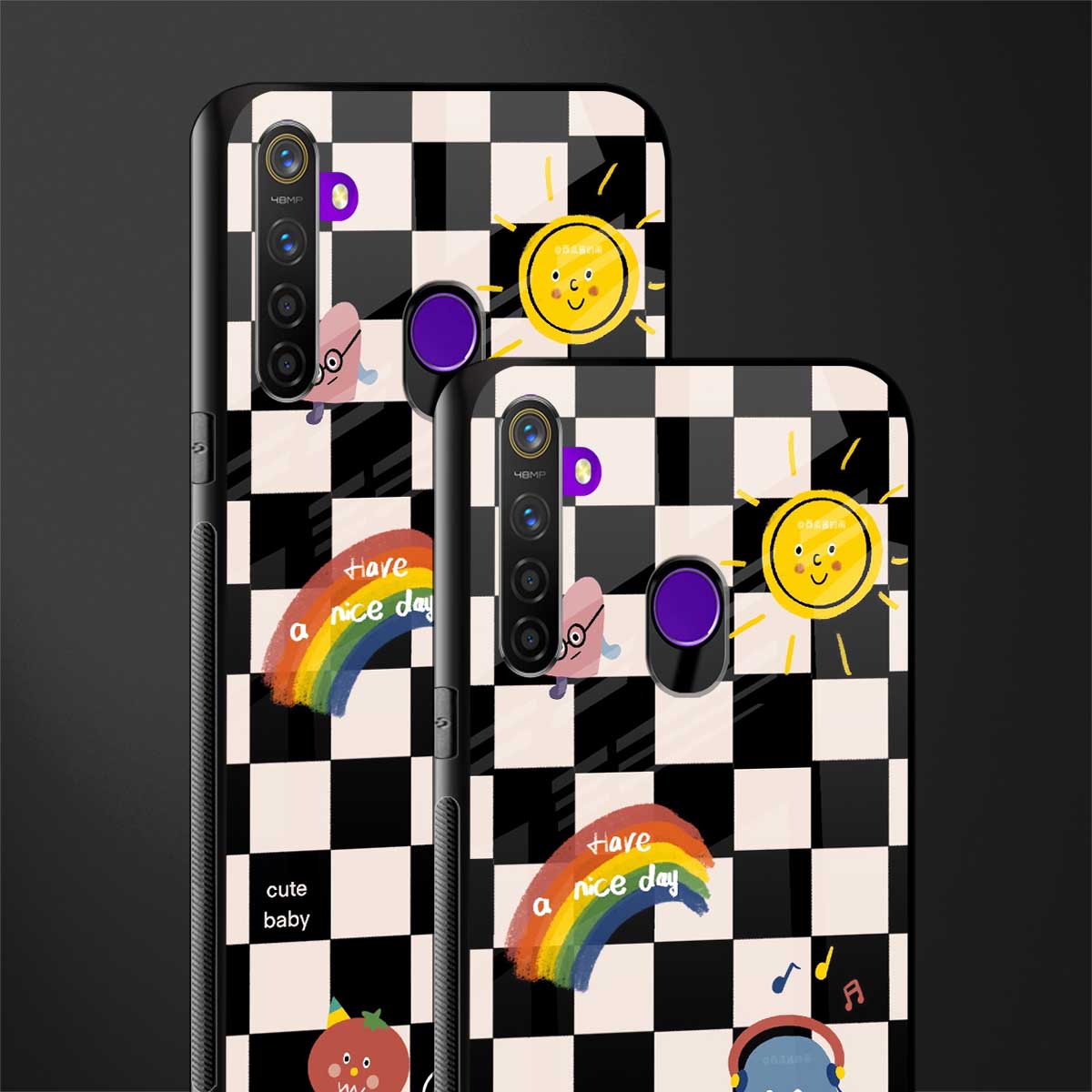 lunch break glass case for realme 5 image-2
