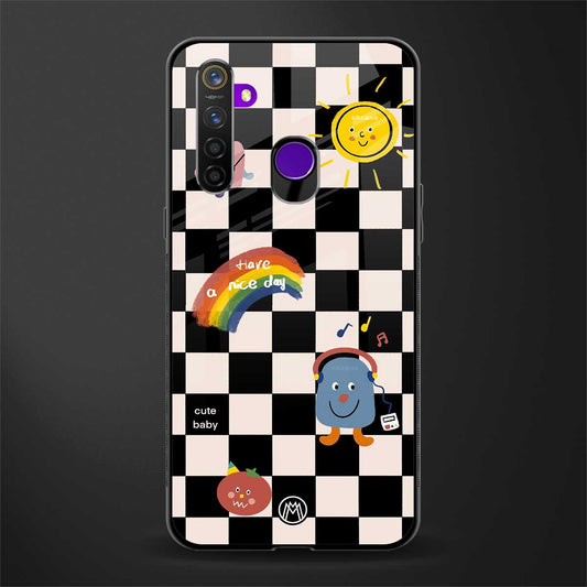 lunch break glass case for realme 5s image
