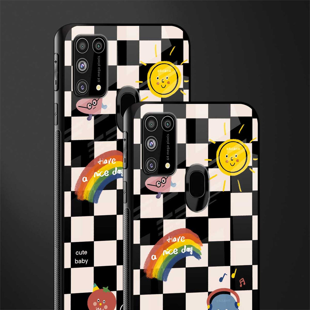 lunch break glass case for samsung galaxy m31 image-2