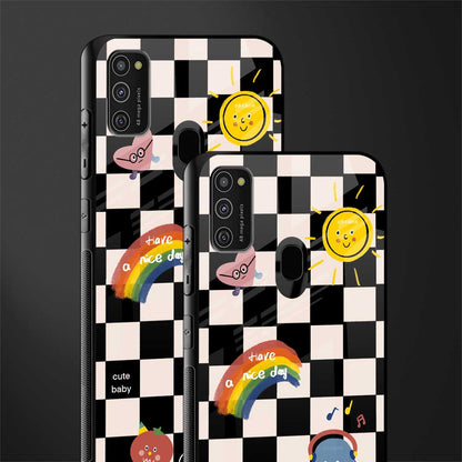 lunch break glass case for samsung galaxy m21 image-2