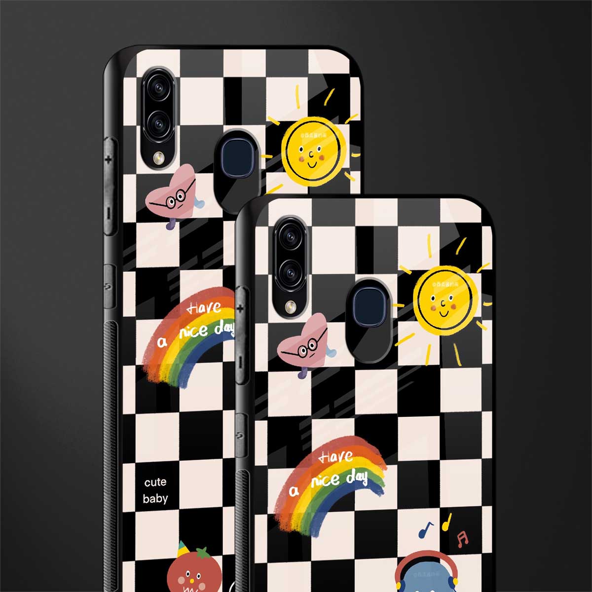 lunch break glass case for samsung galaxy m10s image-2