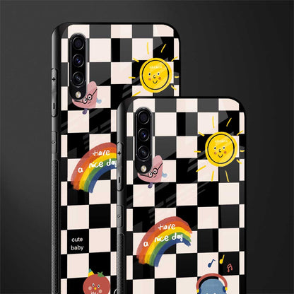 lunch break glass case for samsung galaxy a70 image-2