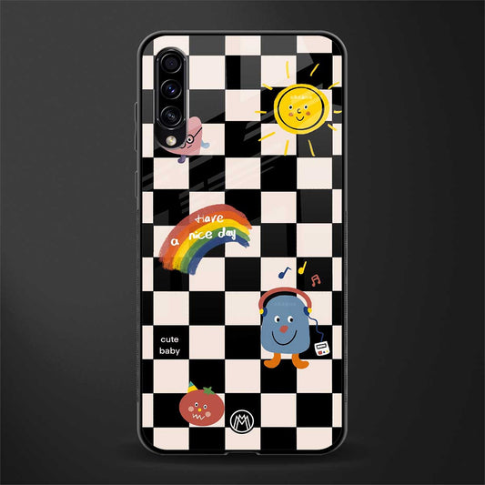 lunch break glass case for samsung galaxy a70 image