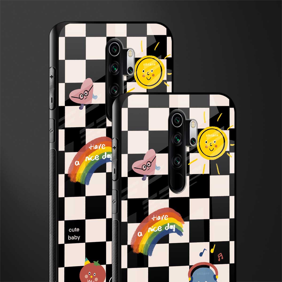 lunch break glass case for redmi note 8 pro image-2