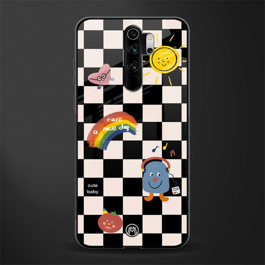 lunch break glass case for redmi note 8 pro image