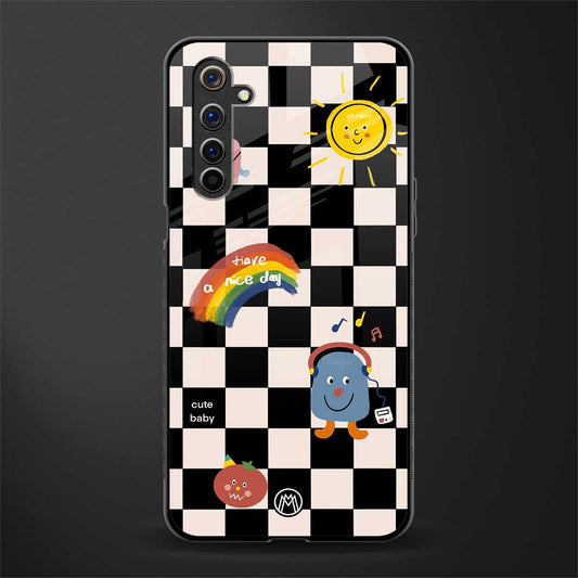 lunch break glass case for realme 6i image