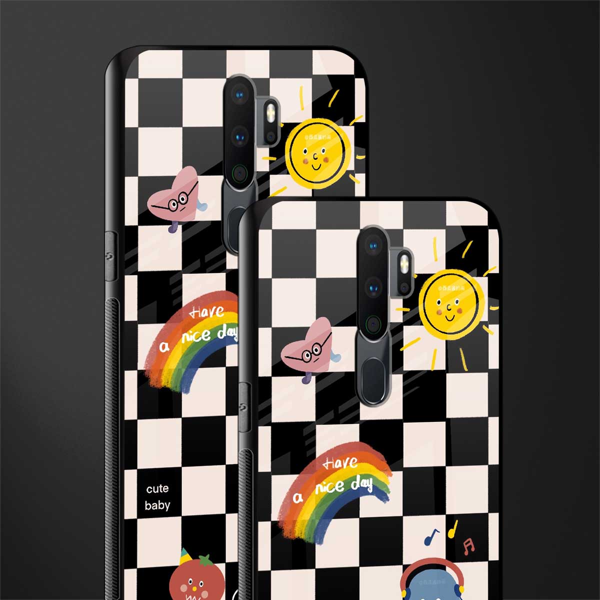 lunch break glass case for oppo a5 2020 image-2