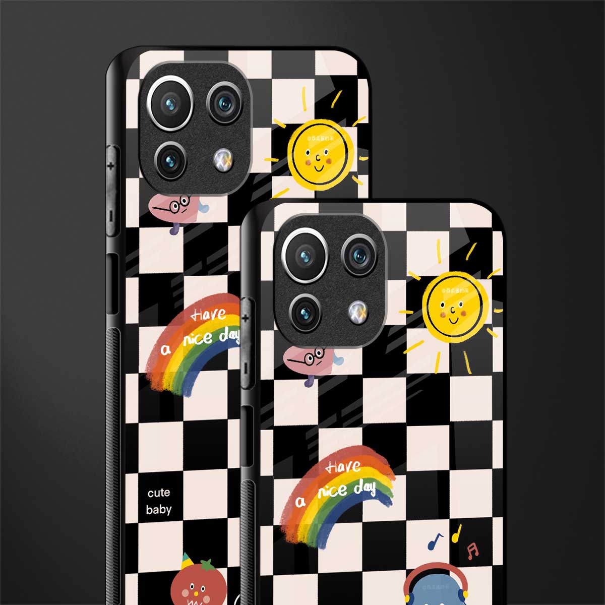 lunch break glass case for mi 11 lite image-2
