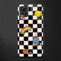 lunch break back phone cover | glass case for vivo y73