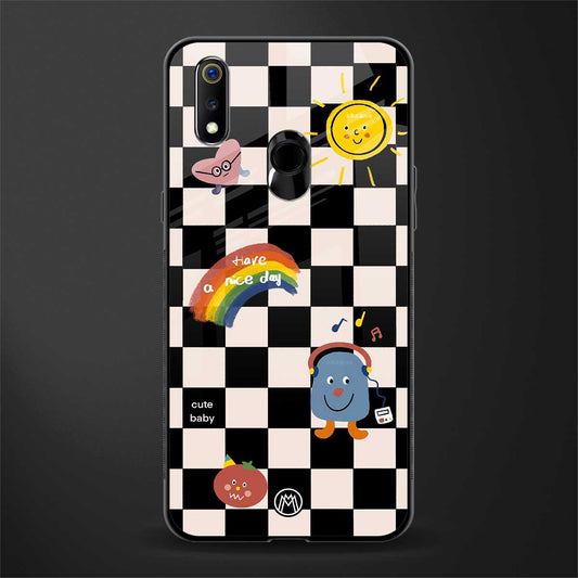 lunch break glass case for realme 3 pro image