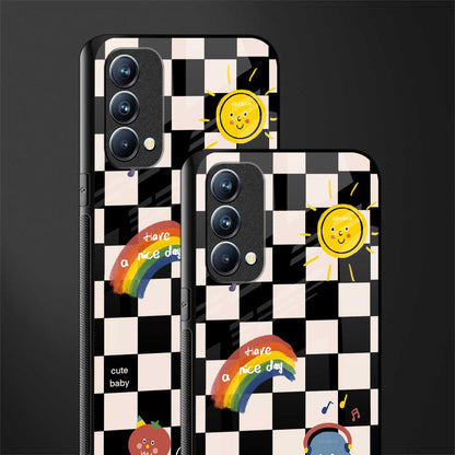 lunch break glass case for oppo f19s image-2