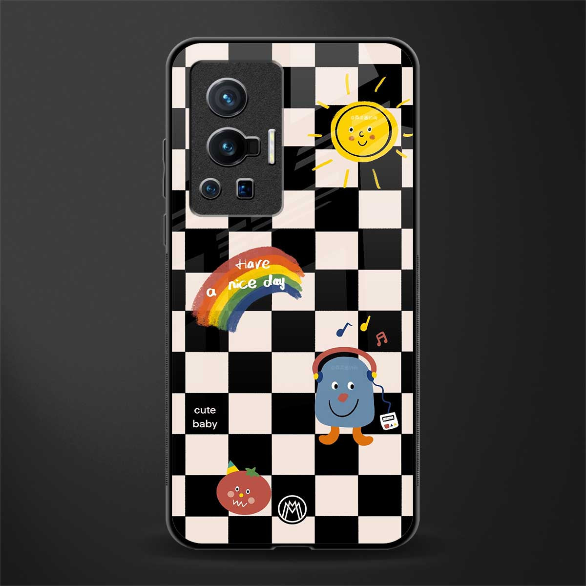 lunch break glass case for vivo x70 pro image