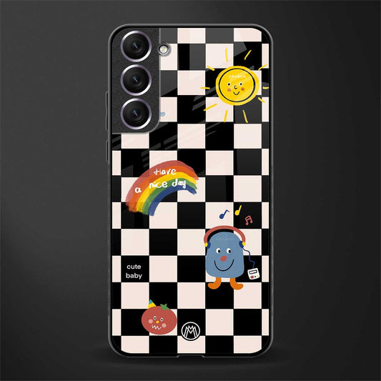 lunch break glass case for samsung galaxy s21 image