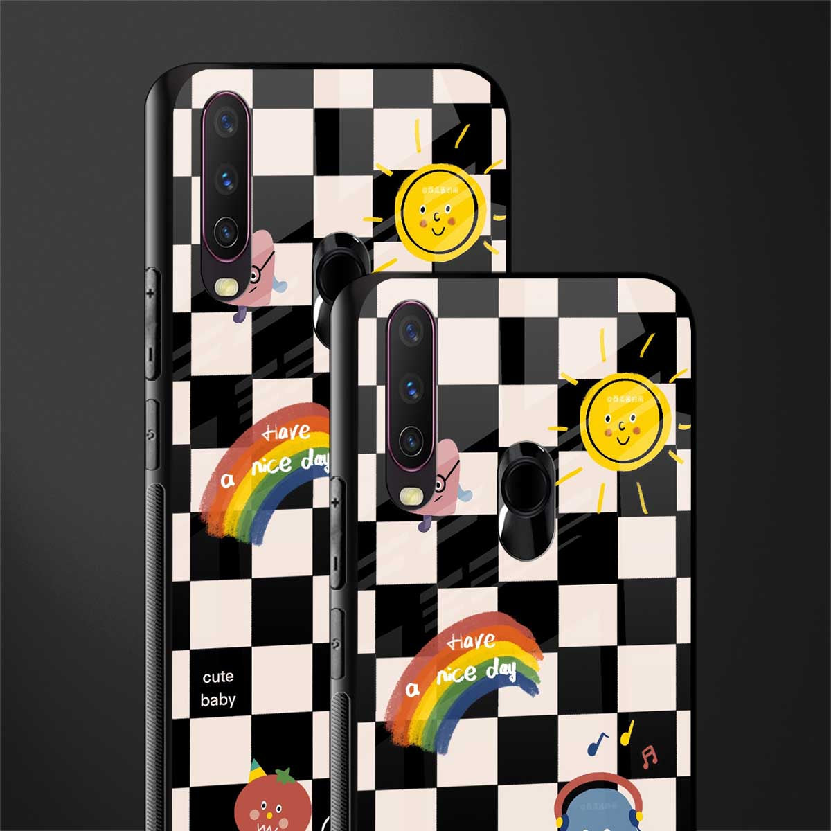 lunch break glass case for vivo y17 image-2