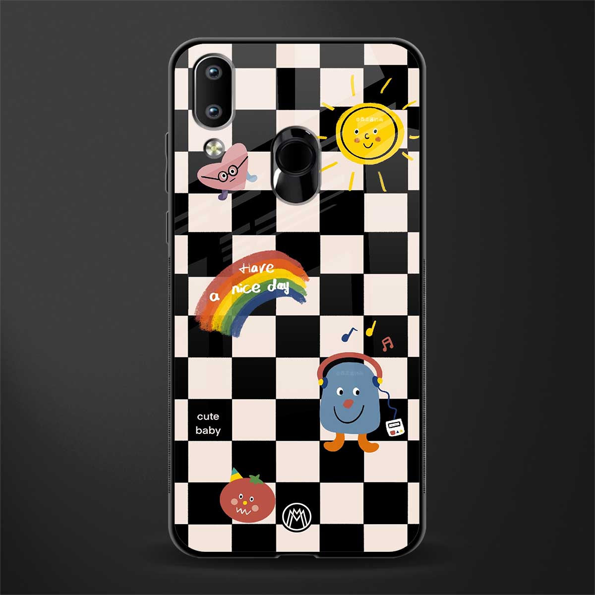 lunch break glass case for vivo y91 image