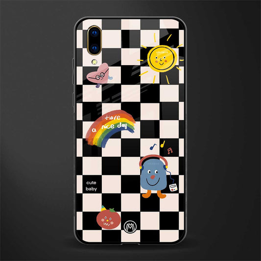 lunch break glass case for vivo v11 pro image