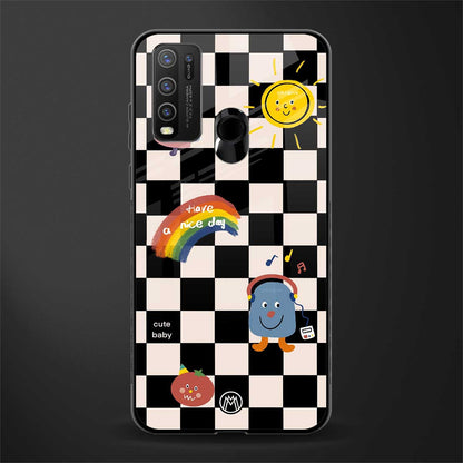 lunch break glass case for vivo y50 image