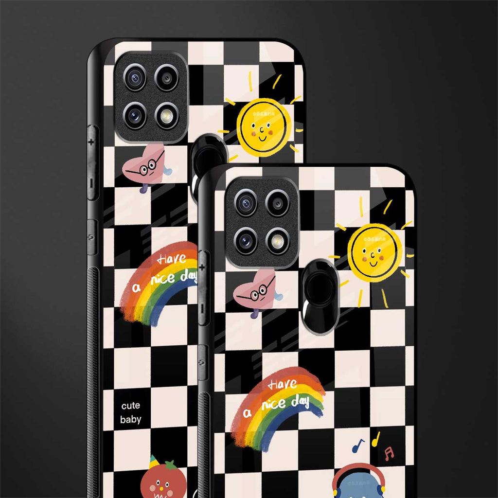 lunch break glass case for oppo a15s image-2