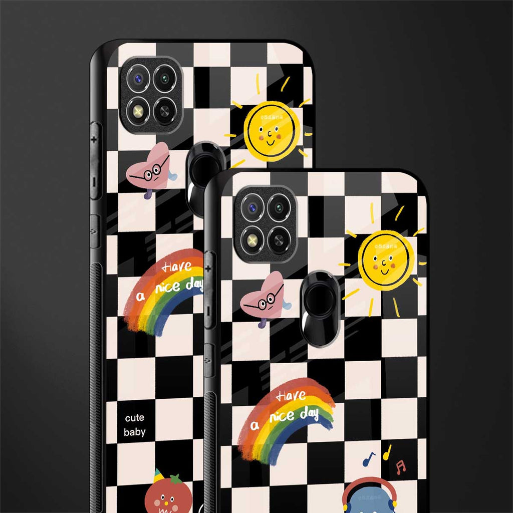 lunch break glass case for redmi 9c image-2