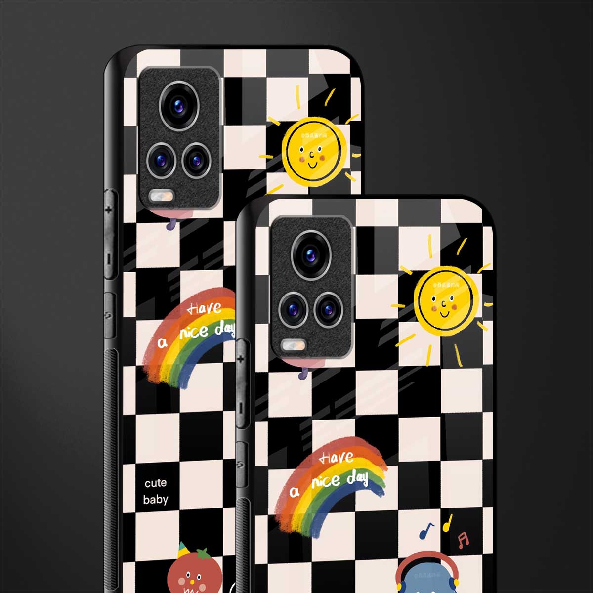 lunch break glass case for vivo v20 pro image-2