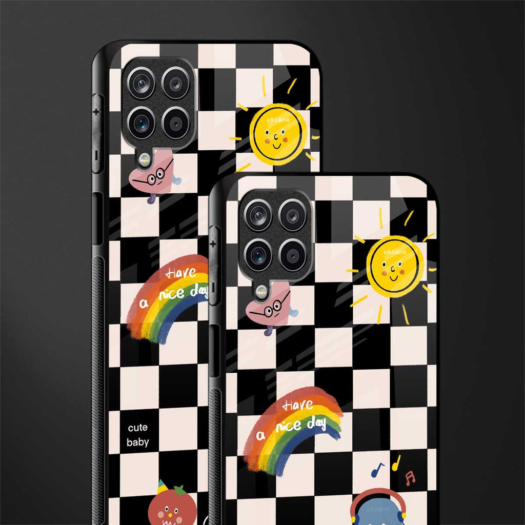 lunch break glass case for samsung galaxy m12 image-2