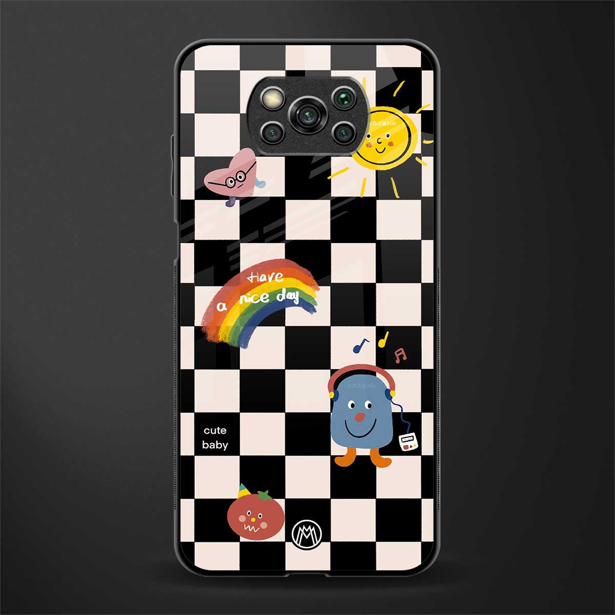 lunch break glass case for poco x3 pro image
