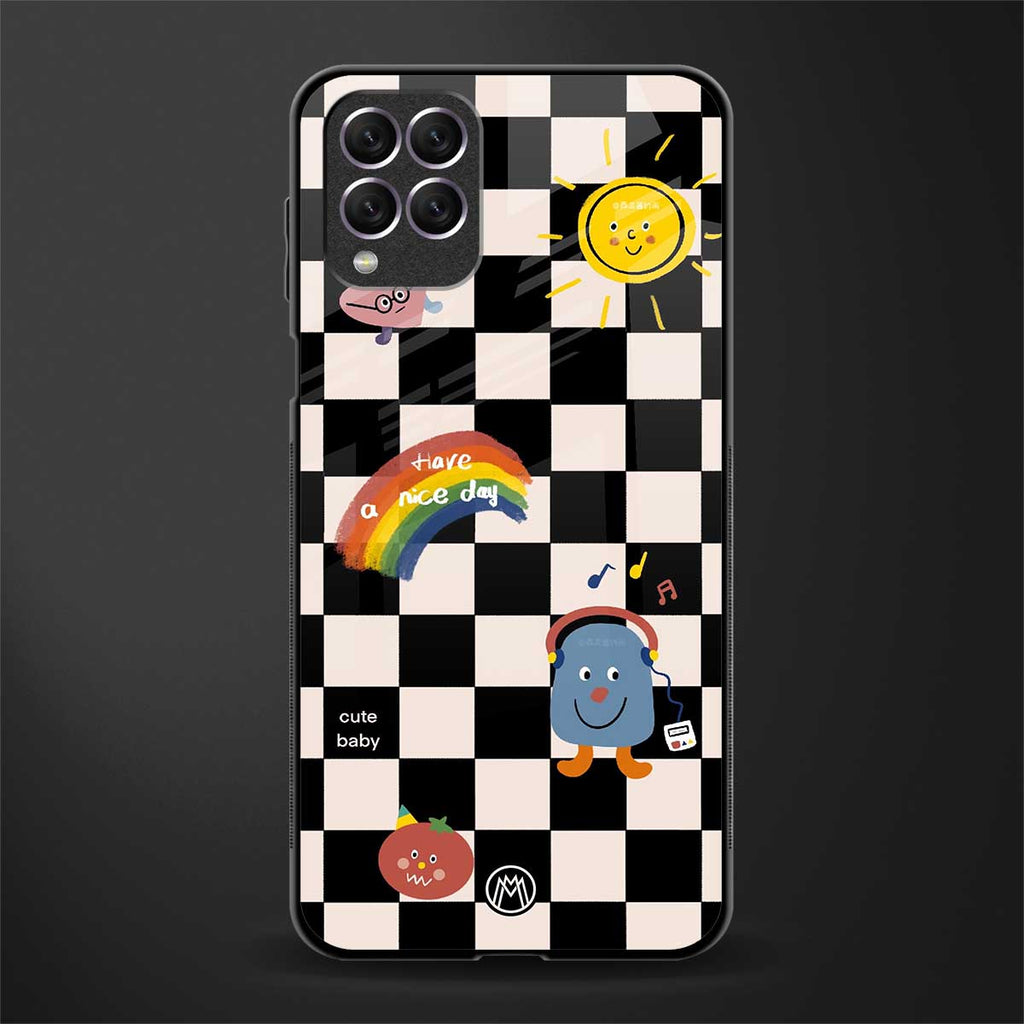 lunch break glass case for samsung galaxy f62 image
