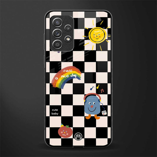 lunch break glass case for samsung galaxy a72 image