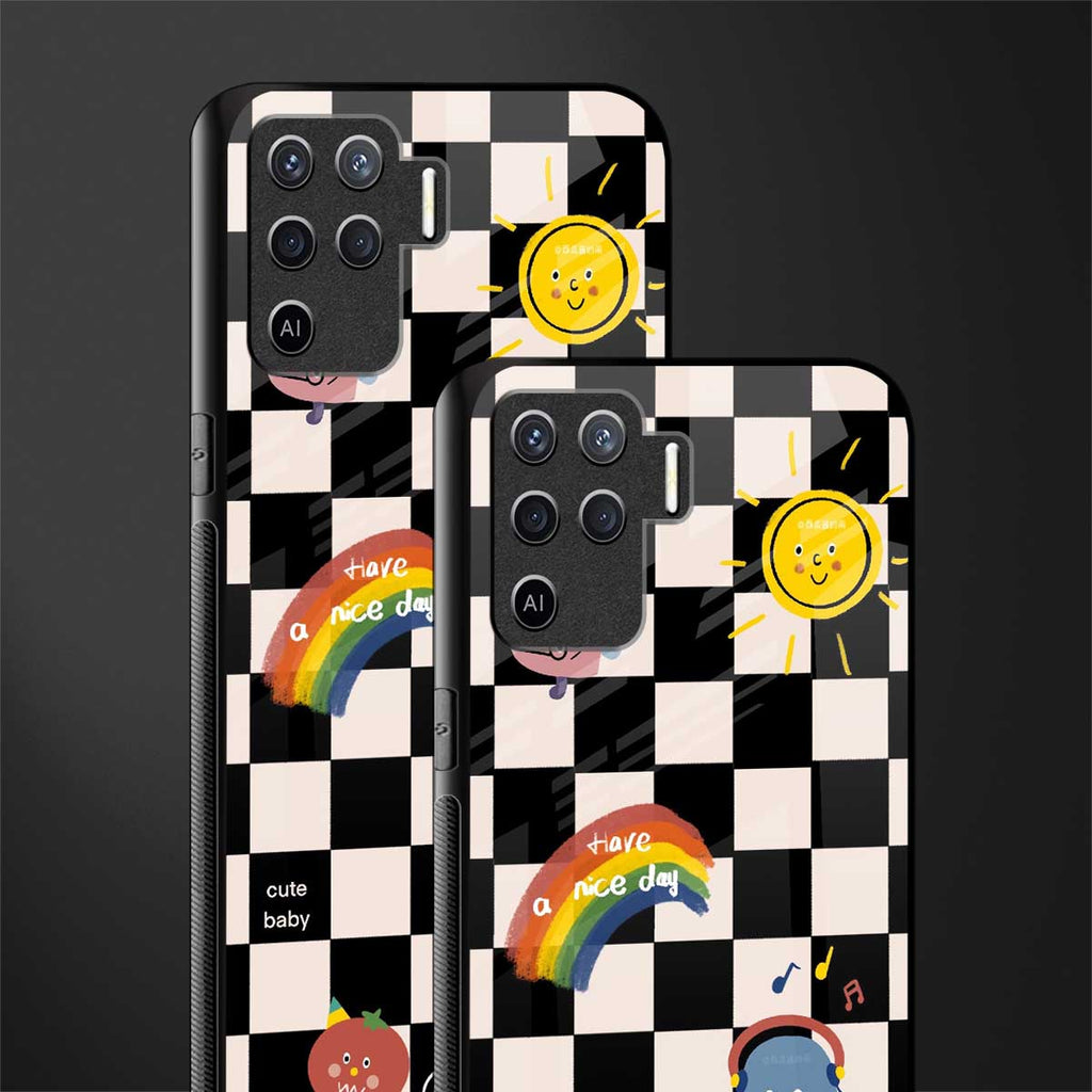 lunch break glass case for oppo f19 pro image-2