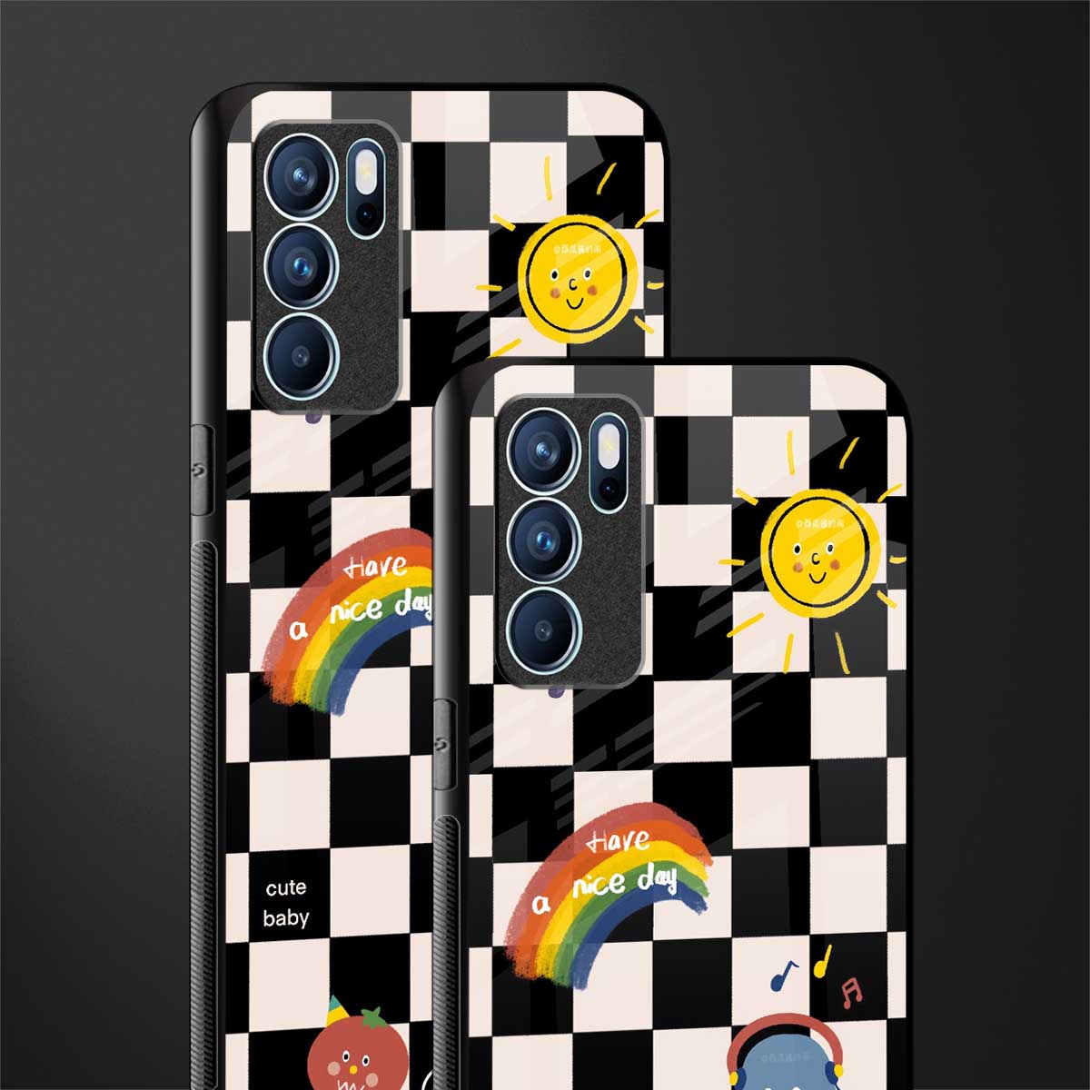 lunch break glass case for oppo reno6 pro 5g image-2