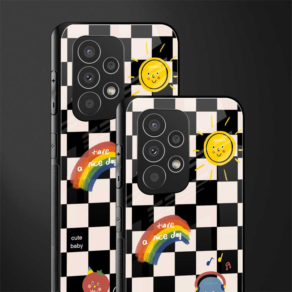 lunch break back phone cover | glass case for samsung galaxy a53 5g