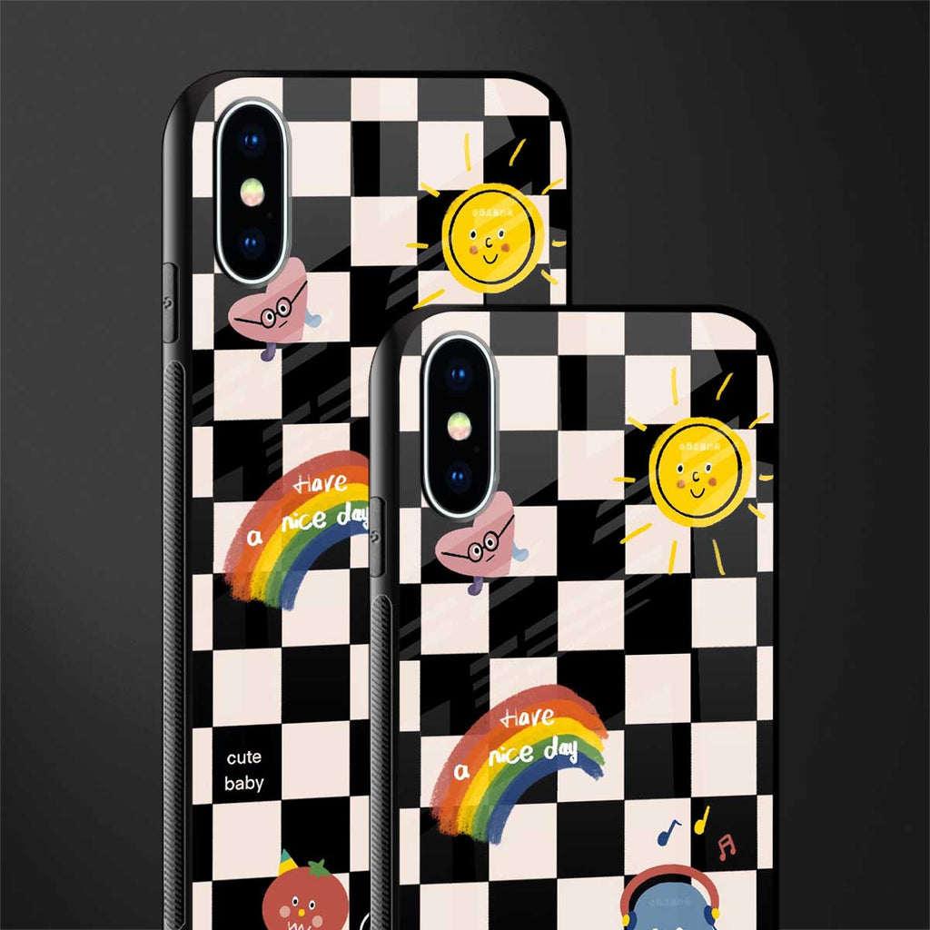 lunch break glass case for iphone xs image-2