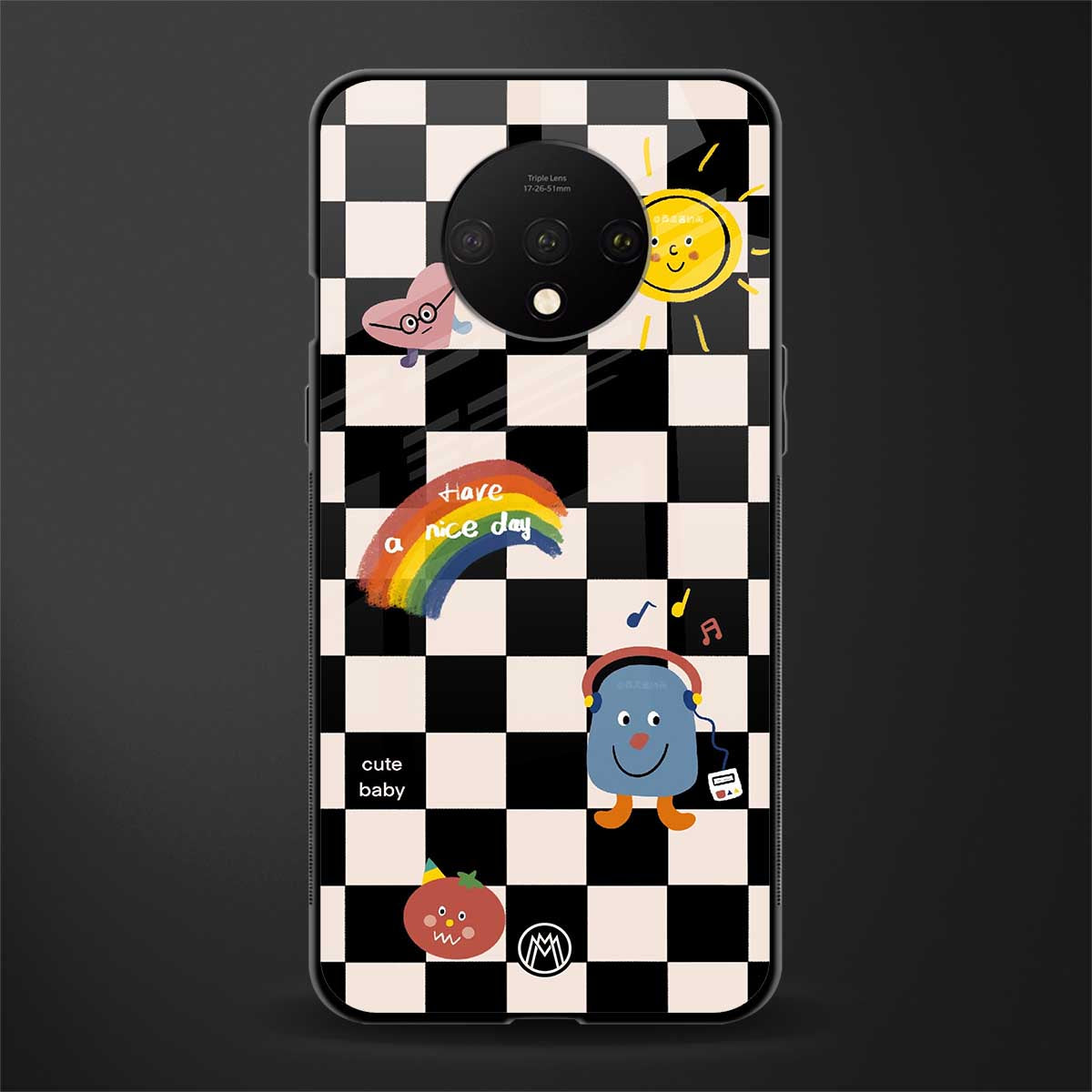 lunch break glass case for oneplus 7t image