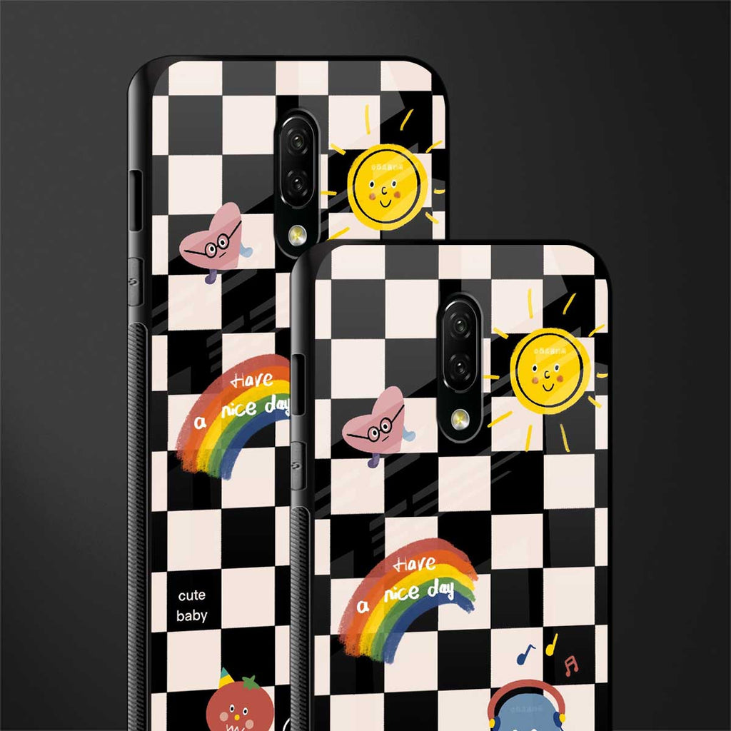 lunch break glass case for oneplus 7 image-2